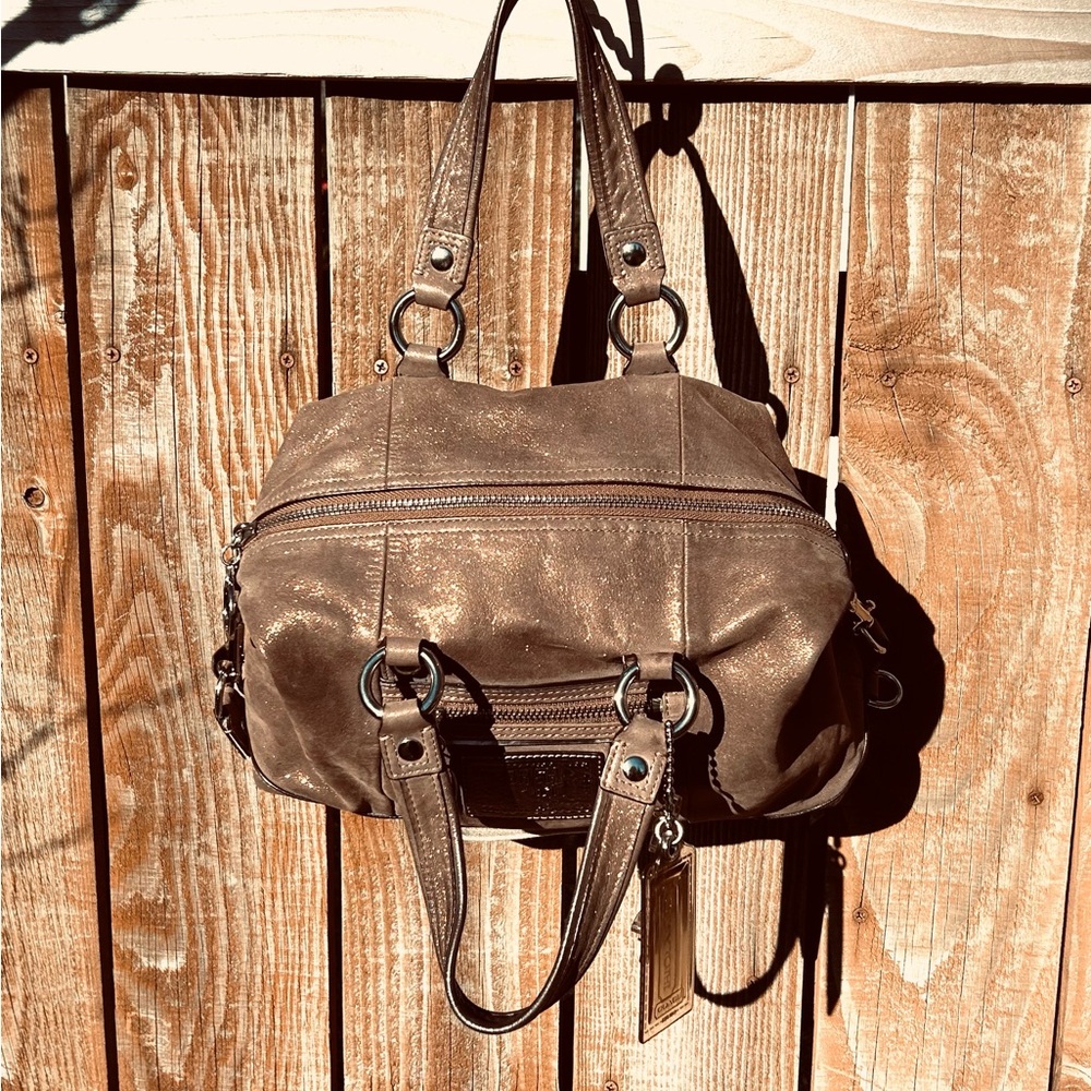 COACH PURSE POPPY LUCKY PENNY LEATHER LUXEY 15914 NEW - Picture 11 of 16